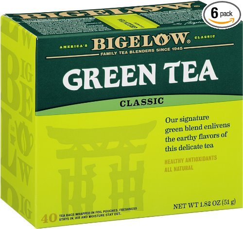 (Bigelow Classic Green Tea Bags Image)