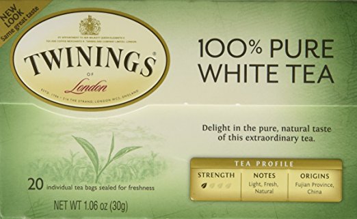 (Twinings of London "Fujian Chinese Pure White Tea" Image)