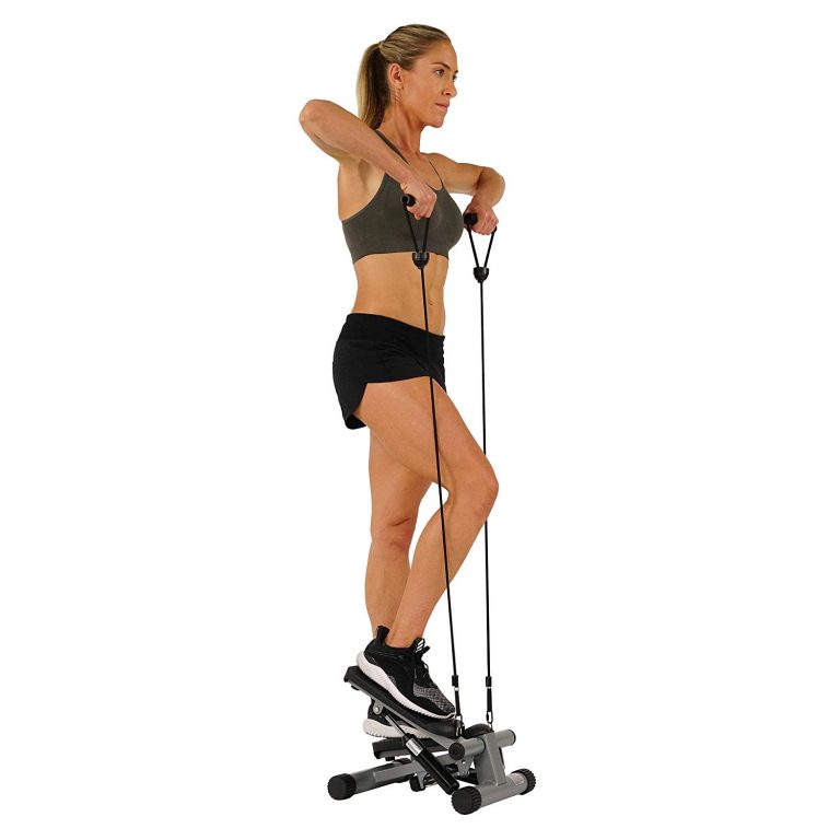 mini stepper with resistance bands walmart